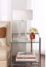  modern look Rectangular in shape Window Modern Crystal Table Lamp