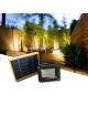 12 SMD led 2200mA battery solar panel outdoor street flood light
