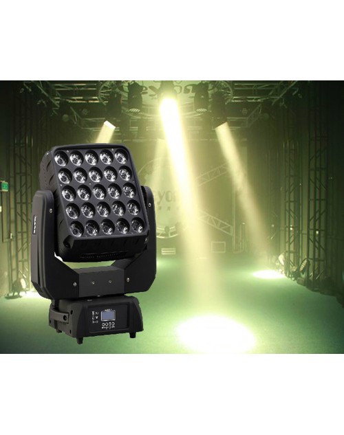 Disco lighting25*15w 4in1rgbw moving head beam lighting for dj