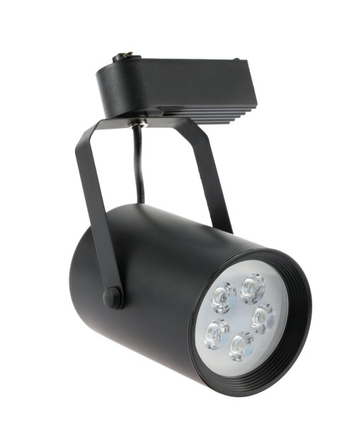 Super bright LED Track Light 5LEDs 5W AC85- 265V COB Rail Adjustable Track Spotlight lamp for Mall Ehibition Office Use light