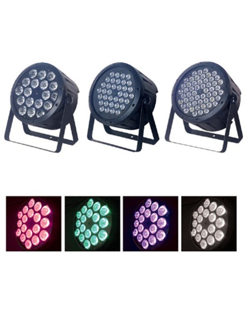 18*10W 4IN1 Led Small New Flat Plastic led flat par light