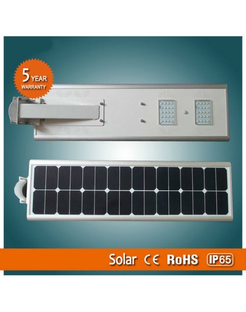 solar all-in-one solar led street light solar garden light lamp with pir motion sensor LED solar lights for public square/plaza